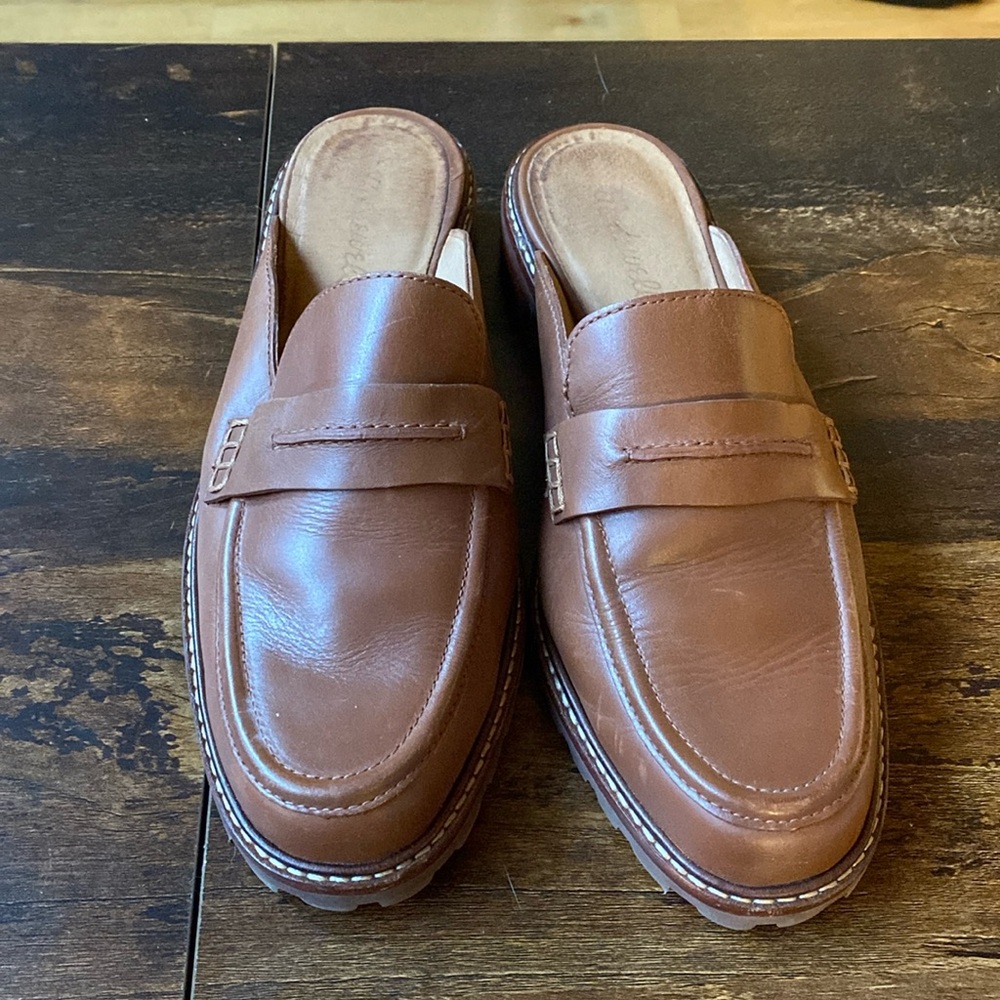 Madewell The Corinne Lugsole Loafer Mule